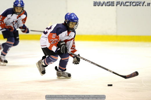 2014-12-07 Hockey Milano Rossoblu U12-Real Torino 0664 Luca Orlandi